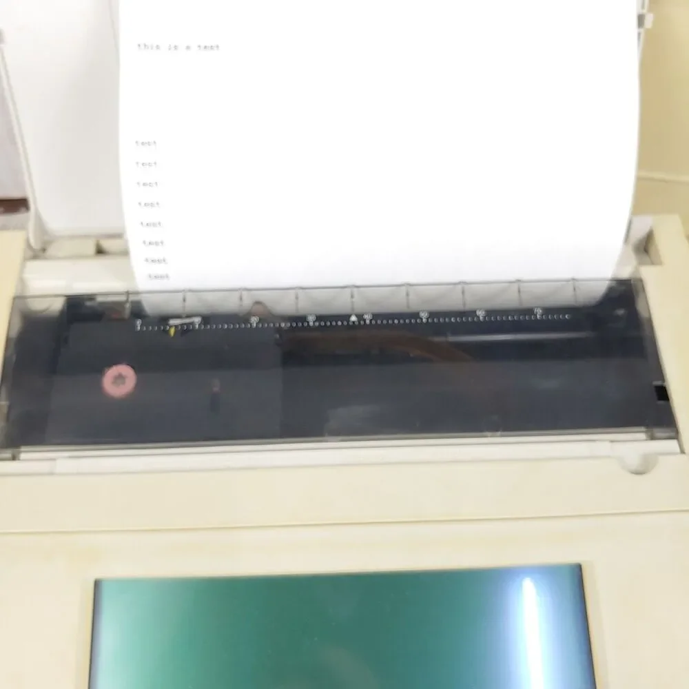 WORKING - Canon StarWriter 30 Electronic Typewriter w/ Power, Ink, Software, Etc